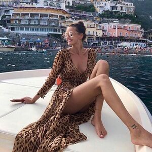 Rat & Boa Rafaela Leopard Dress